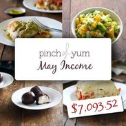 May Blog Income - Pinch of Yum